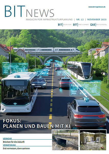 Titelbild des Kundenmagazins BIT News 12